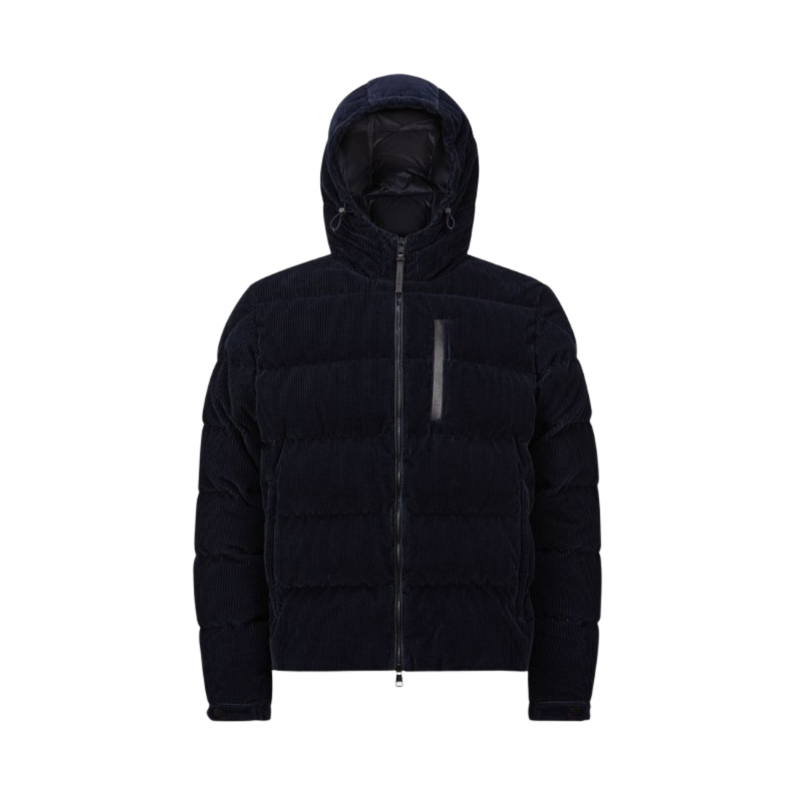 몽클레르 베데르나 코듀로이 숏 다운 자켓 네이비 블루 - 24FW(Moncler Vederna Corduroy Short Down Jacket Navy Blue - 24FW) - 1