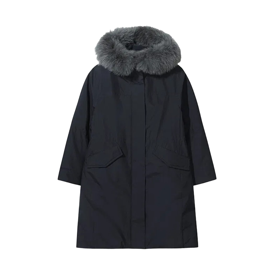 (W) 네파 아르테 윈드스토퍼 사파리 다운 자켓 다크 네이비((W) Nepa Arte Windstopper Safari Down Jacket Dark Navy)