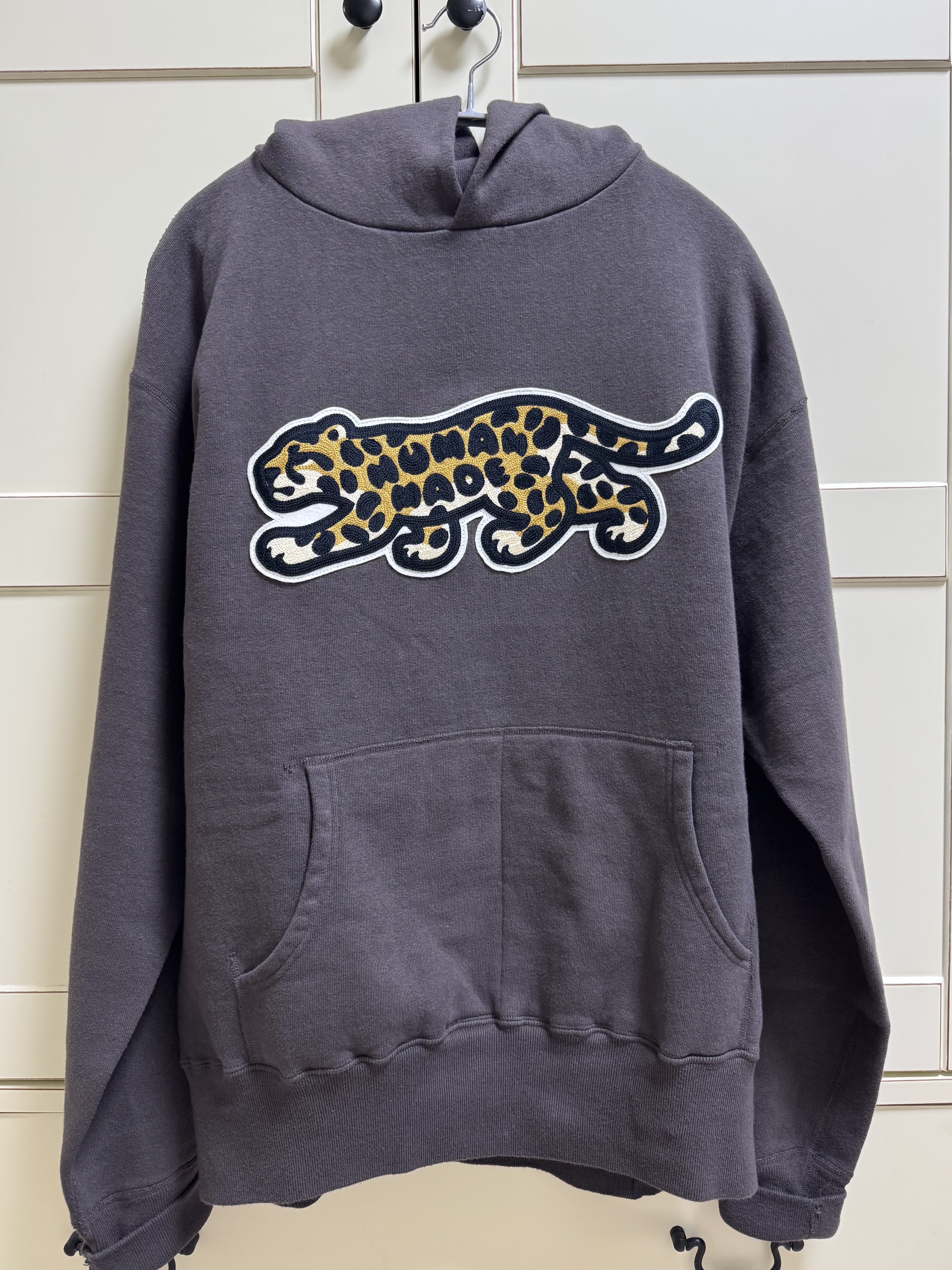 Human Made Tsuriami Hoodie Black - Apgujeong Store Exclusive 착용 스타일