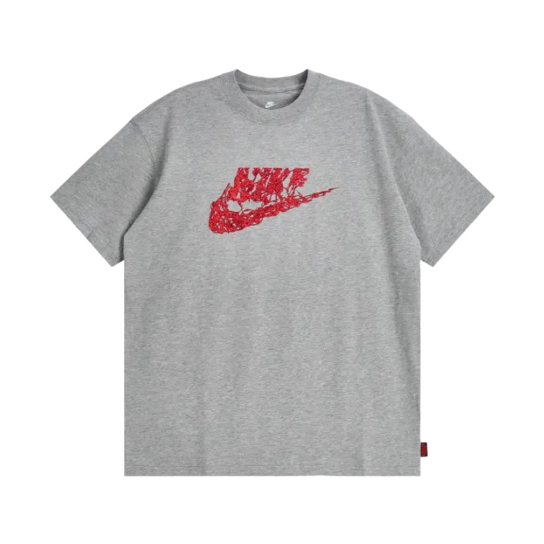 나이키 x 기묘한 이야기 NSW VECNA 숏슬리브 티셔츠 다크 그레이 헤더 (IB8068-063)(Nike x Stranger Things NSW VECNA Short Sleeve T-Shirt Dark Grey Heather (IB8068-063)) - 1