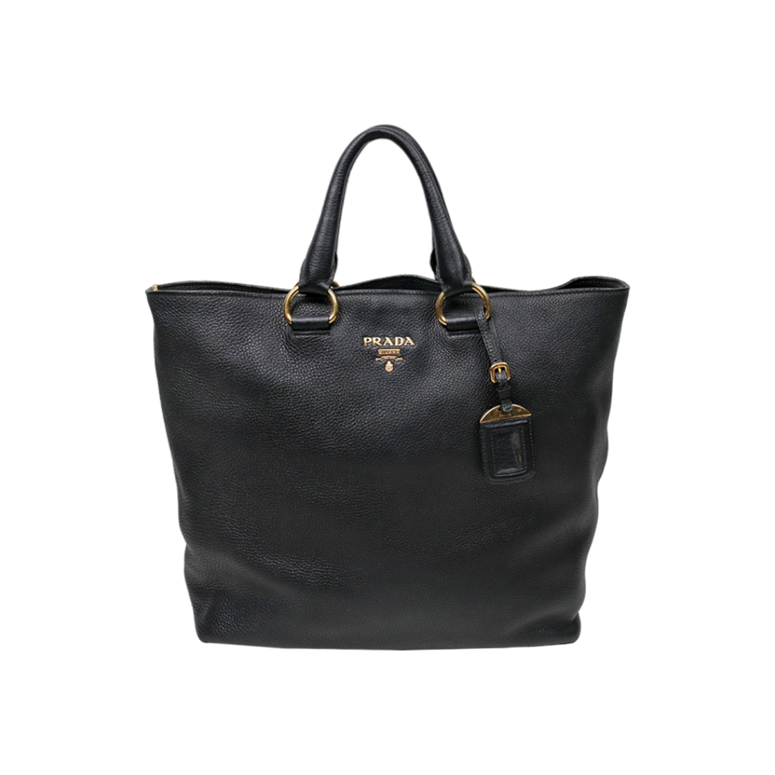 ITQMSGU36G4S Prada Black Saffiano Tote Bag A-A42593