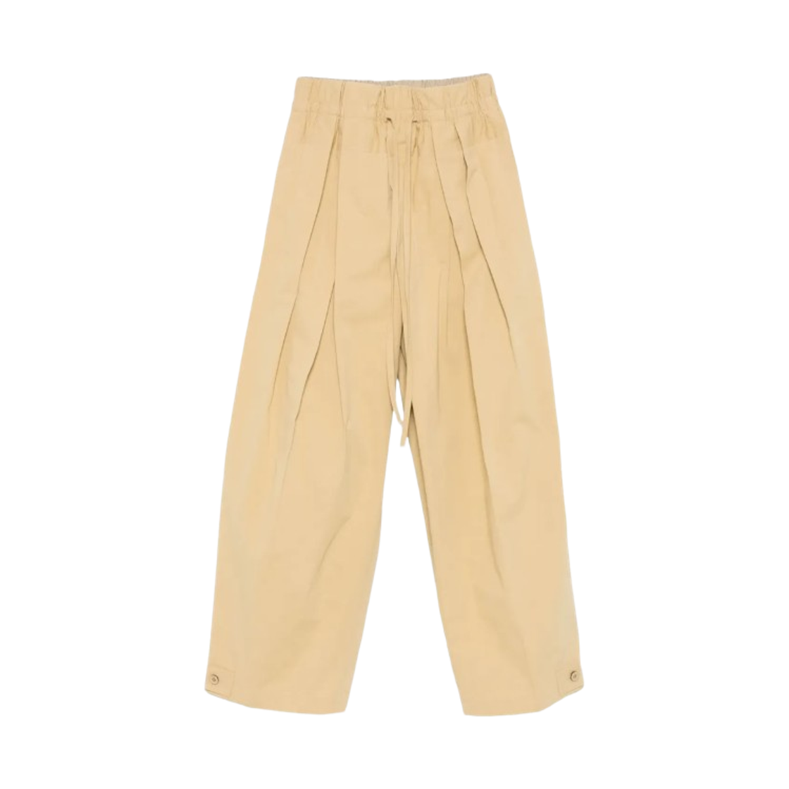 J02KA0221-J45286-235 (W) Jil Sander Oversized Cotton Twill Pants Cereal