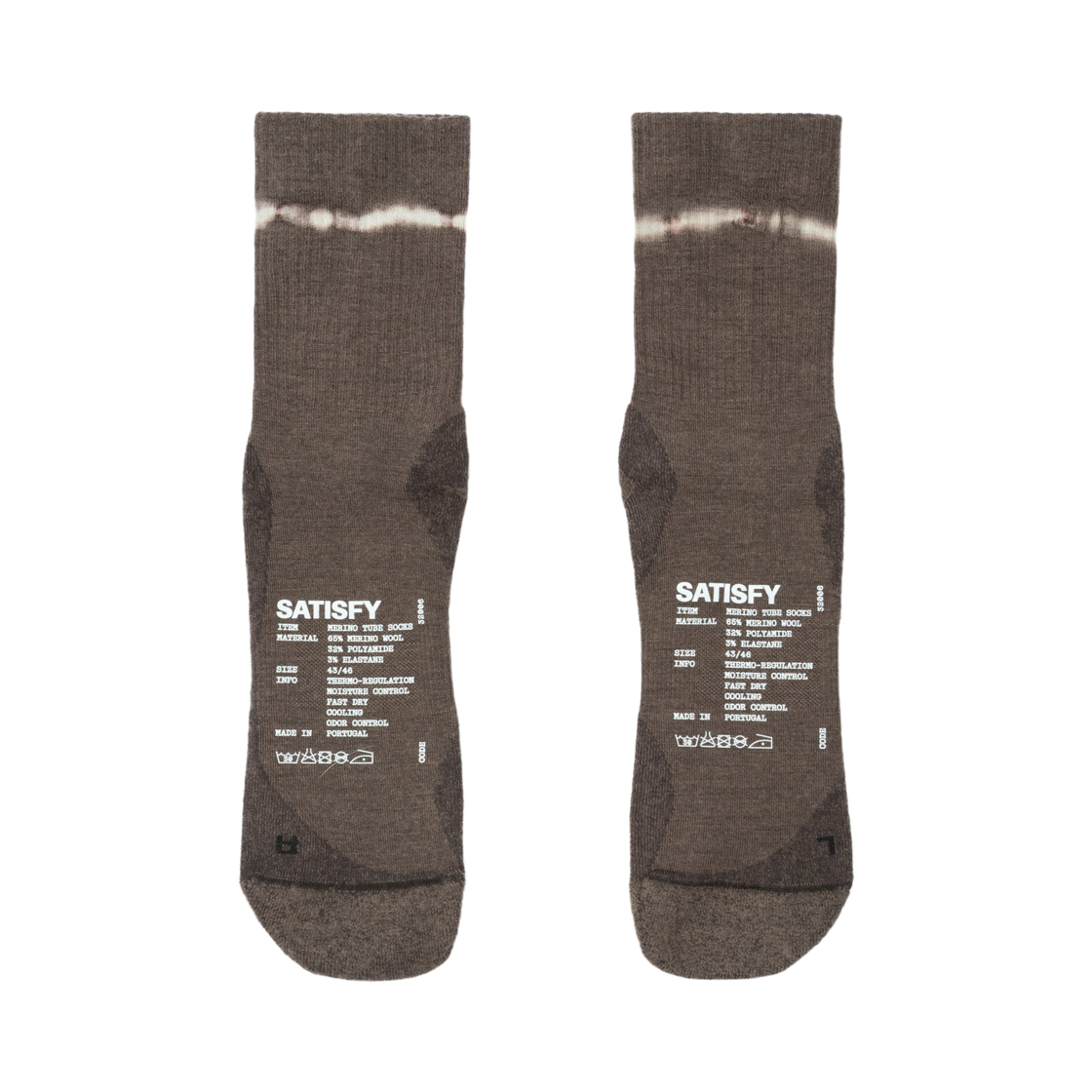 새티스파이 메리노 나일론 튜브 삭스 타이 다이 팔콘(Satisfy Merino Nylon Tube Socks Tie Dye Falcon) - 2
