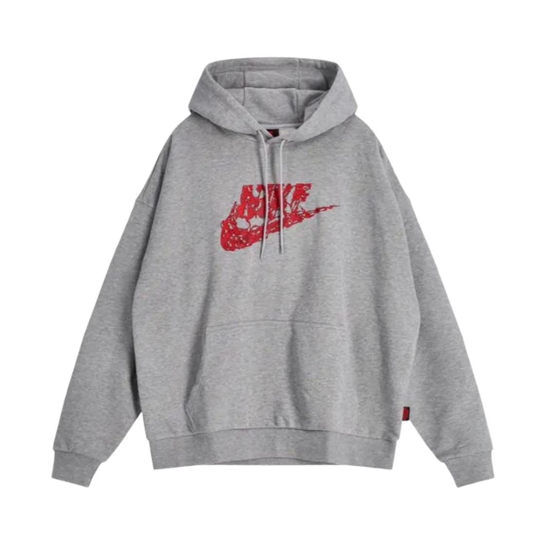 나이키 x 기묘한 이야기 NRG OS VECNA 후드 다크 그레이 헤더 라이트 스모크 그례이 (IB5660-063)(Nike x Stranger Things NRG OS VECNA Hoodie Dark Grey Heather Light Smoke Grey (IB5660-063))