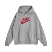 Nike x Stranger Things NRG OS VECNA Hoodie Dark Grey Heather Light Smoke Grey (IB5660-063)