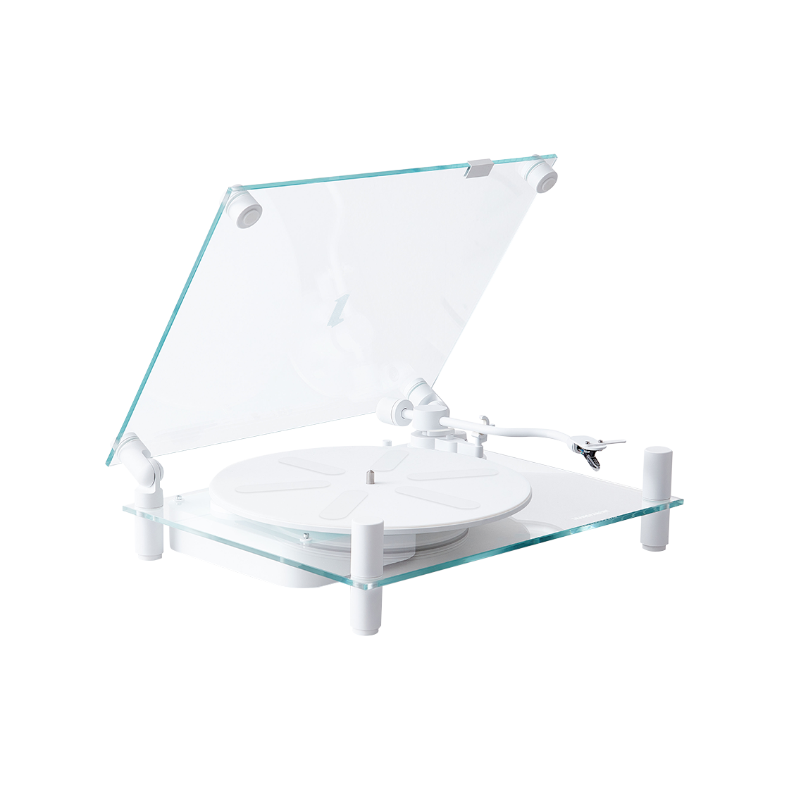 트랜스페어런트 턴테이블 화이트(Transparent Turntable White)