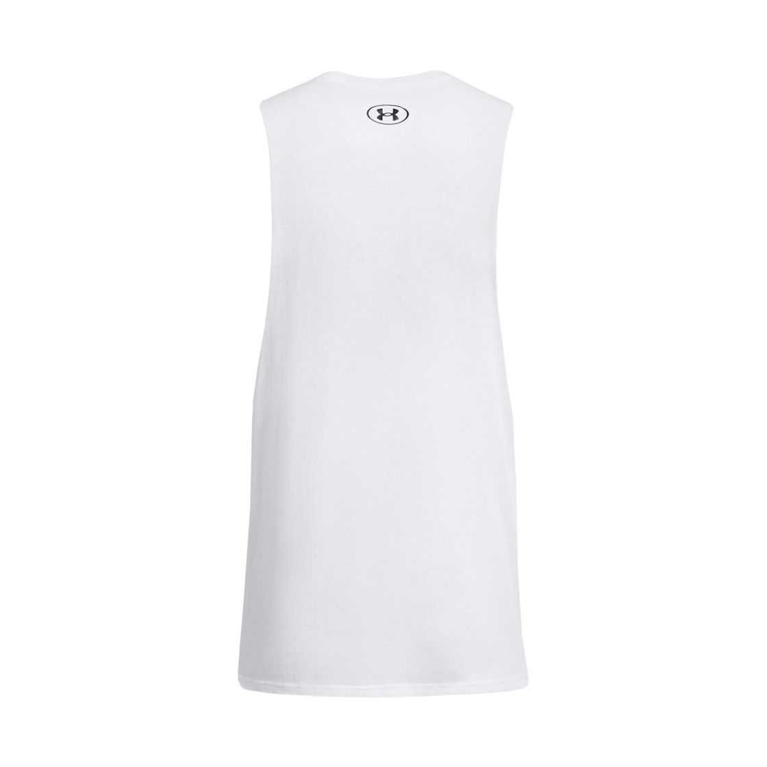언더아머 레프트 체스트 컷오프 탱크 화이트 블랙(Under Armour Left Chest Cut-Off Tank White Black) - 2