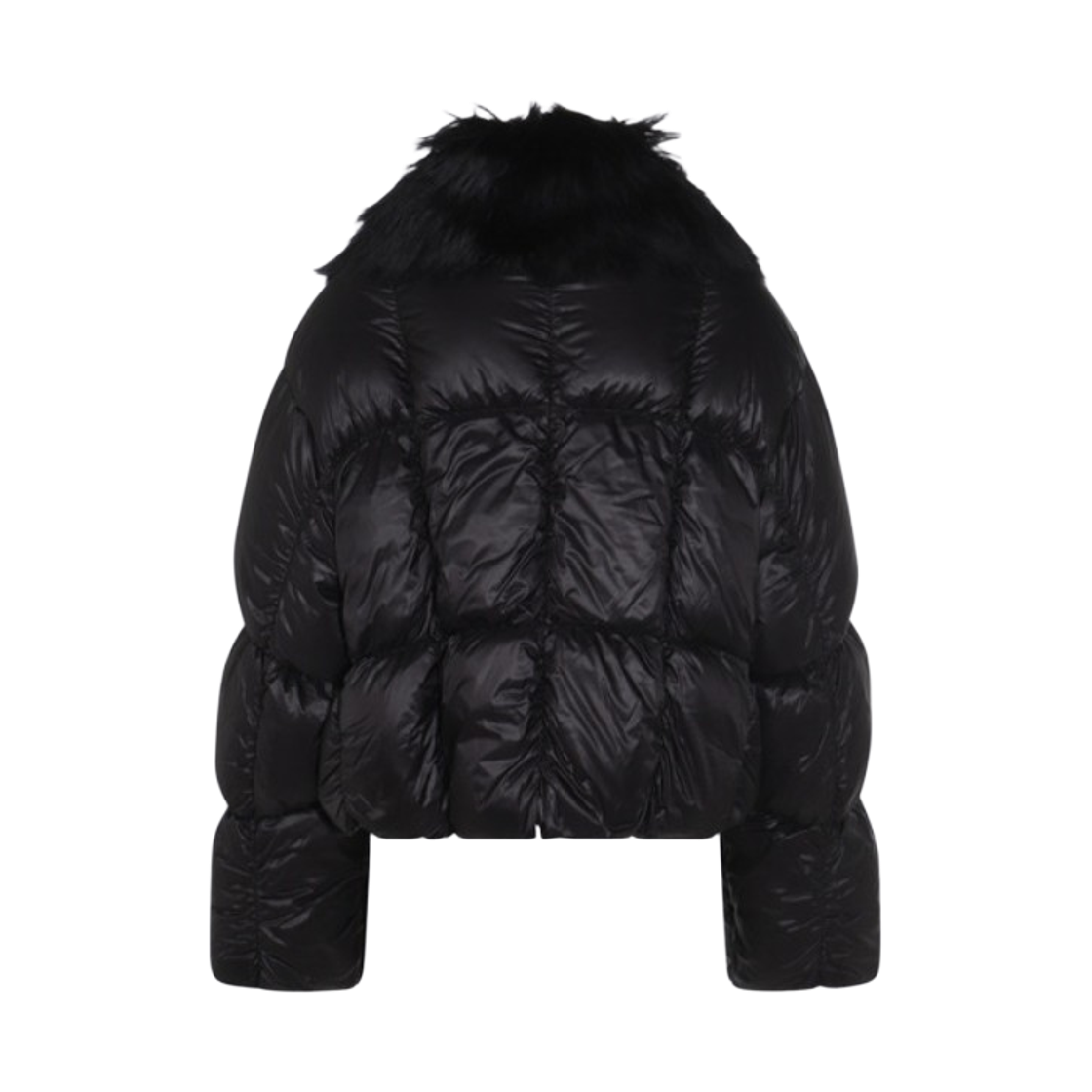 (W) 질 샌더 패딩 자켓 블랙((W) Jil Sander Padded Jacket Black) - 2