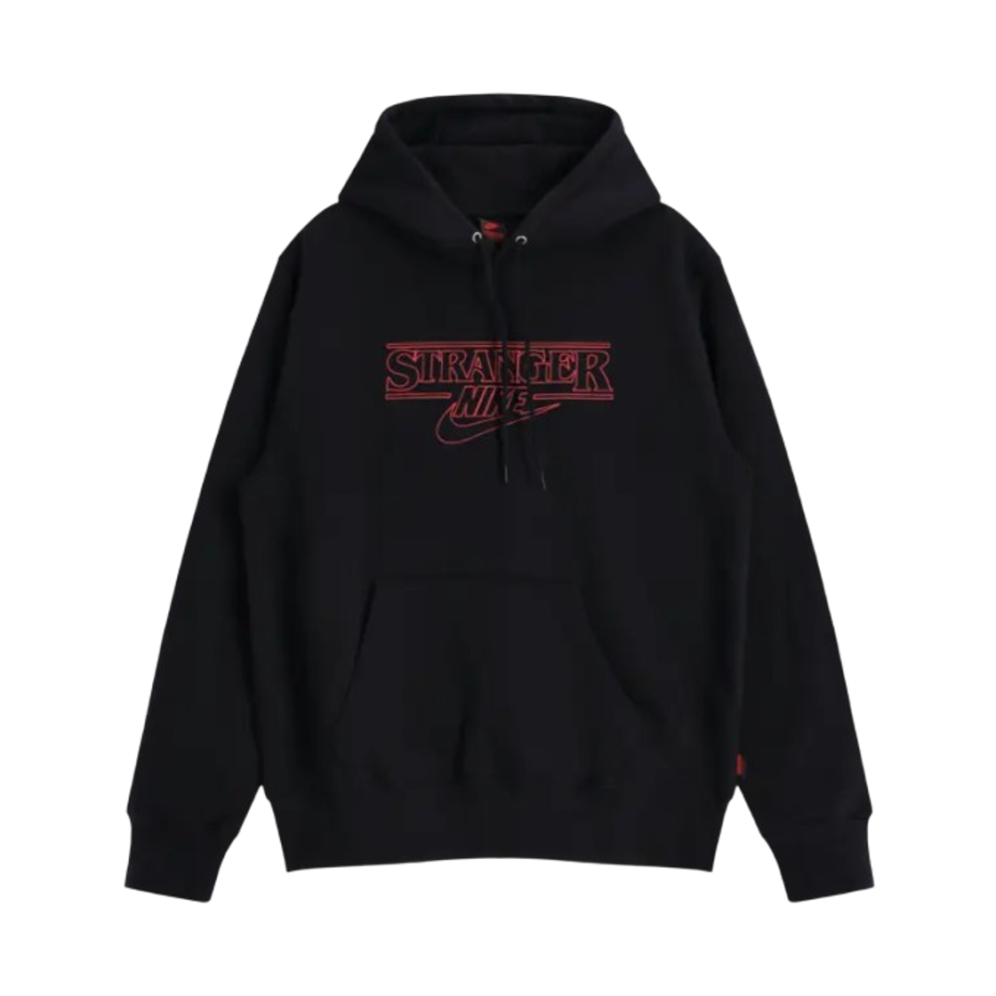나이키 x 기묘한 이야기 NRG 클럽 SN 풀오버 후드 블랙 (IF8519-010)(Nike x Stranger Things NRG Club SN Pullover Hoodie Black (IF8519-010)) - 1