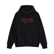 Nike x Stranger Things NRG Club SN Pullover Hoodie Black (IF8519-010)