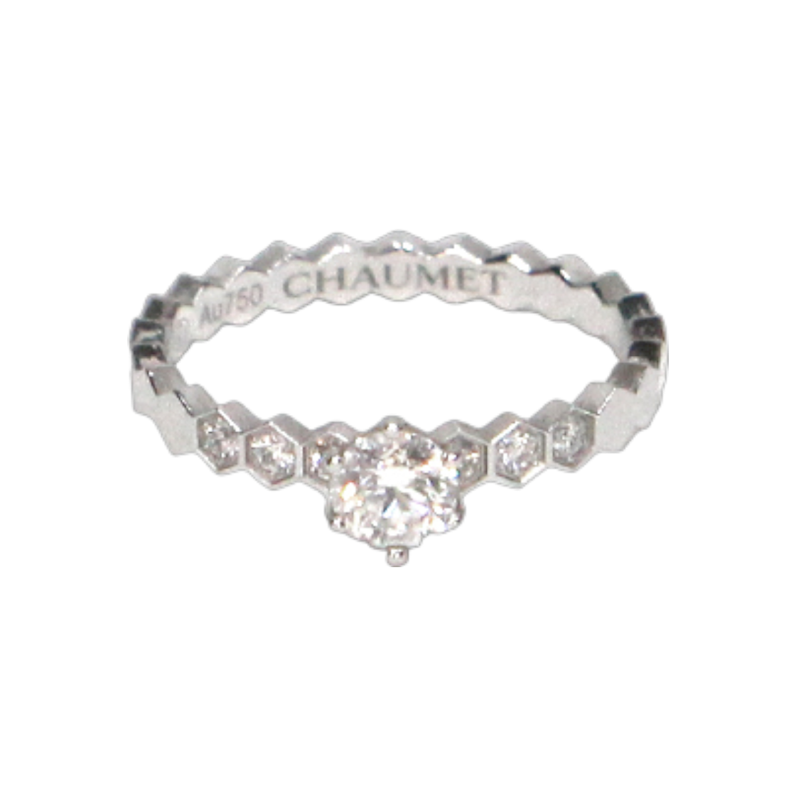 쇼메 50 비 드 쇼메 솔리테어 0.3ct 다이아 반지 C-B42465(Chaumet 50 B de Chaumet Solitaire 0.3ct Diamond Ring C-B42465)