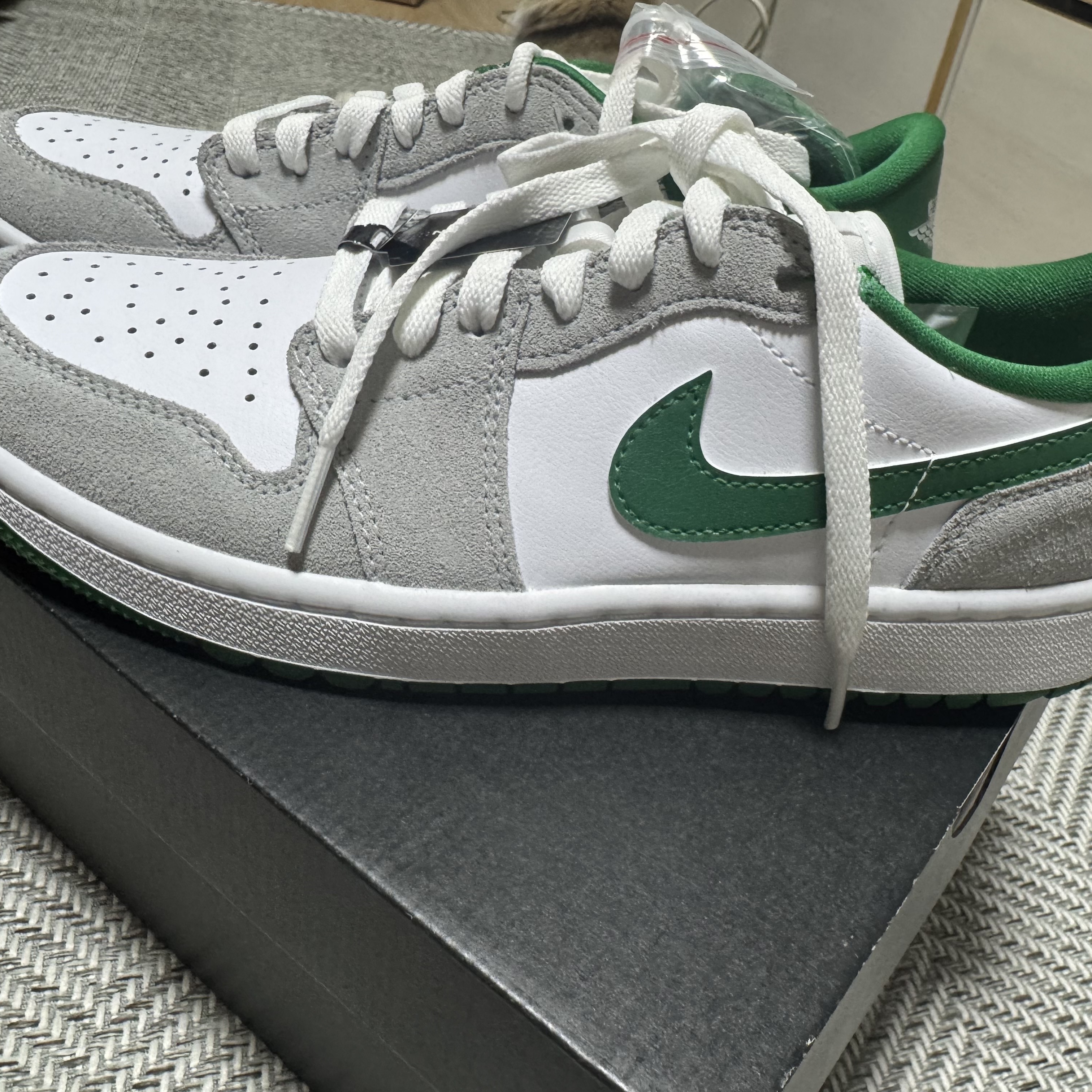 Jordan 1 Low Golf Pine Green 착용 스타일 - 2
