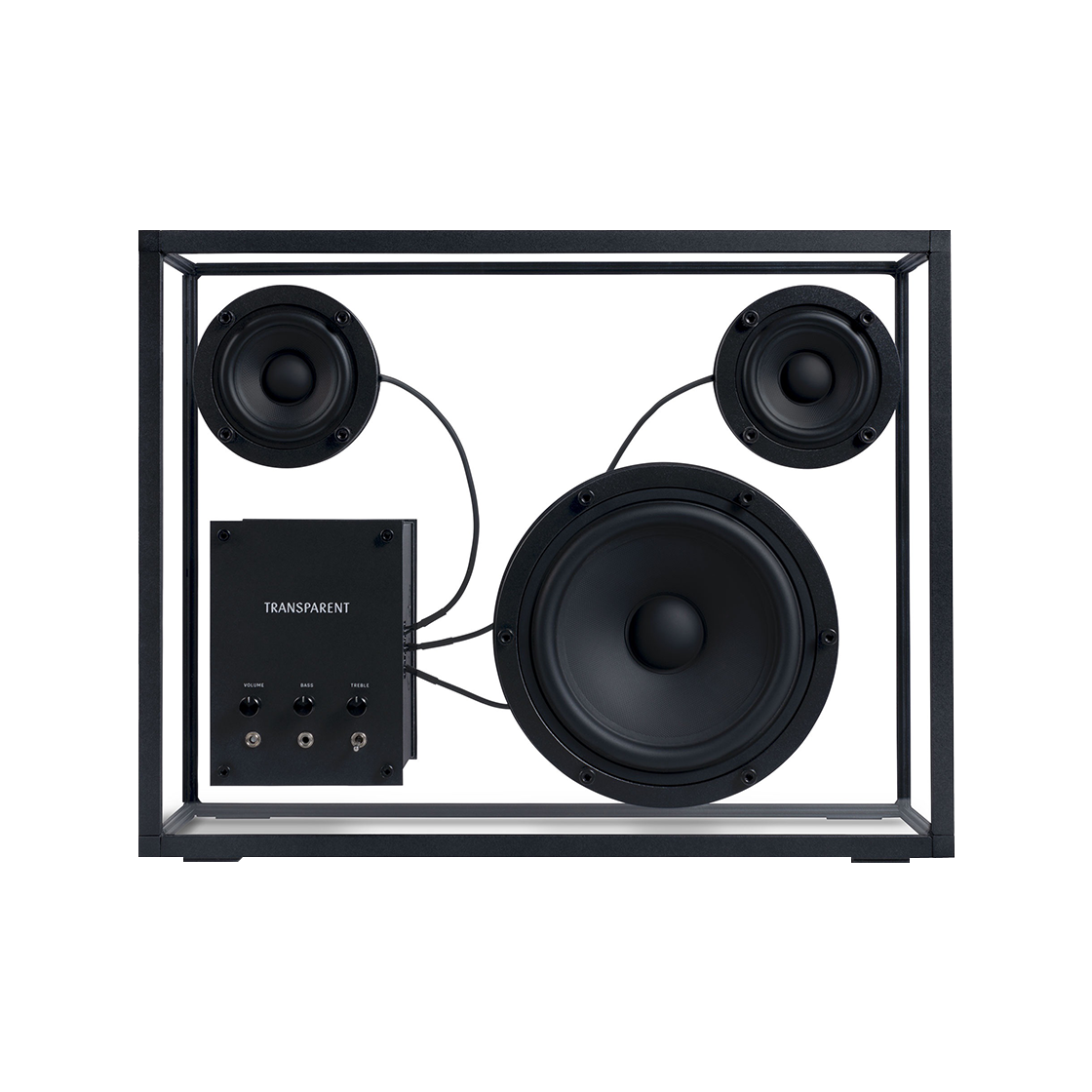 트랜스페어런트 스피커 라지 블랙(Transparent Speaker Large Black)