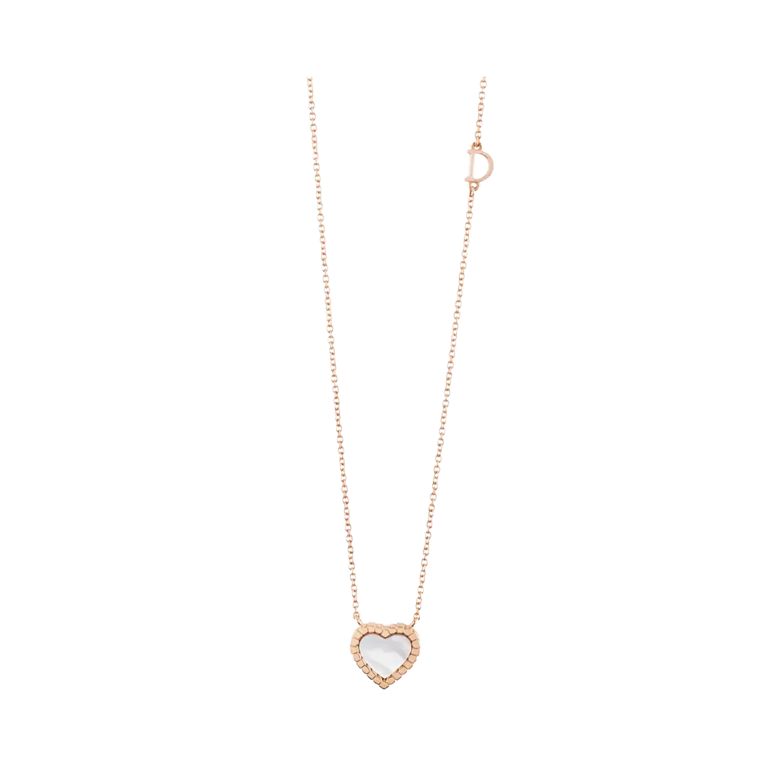 (W) 다미아니 벨에포크 네클리스 핑크 골드 마더 오브 펄((W) Damiani Belle Epoque Necklace Pink Gold Mother of Pearl) - 1