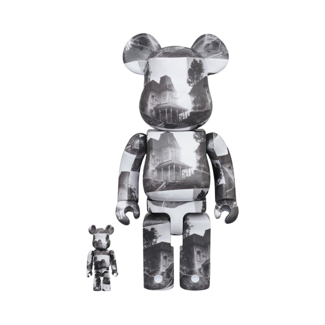 킨키로봇 400%+100% 베어브릭 베이츠 모델 (2208029)(KINKIROBOT 400%+100% Bearbrick Bates Mansion Psycho)