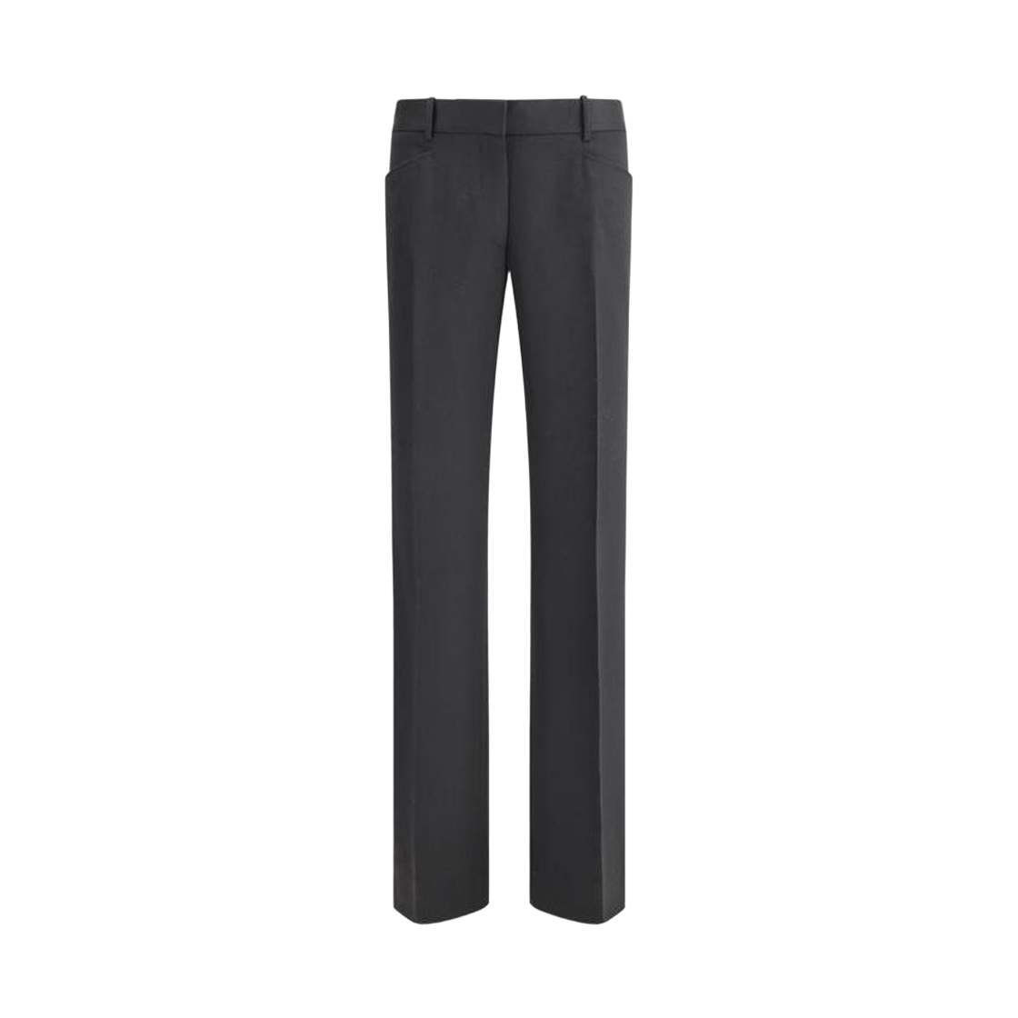 (W) 톰포드 미드라이즈 테일러드 팬츠 블랙((W) Tom Ford Mid-Rise Tailored Pants Black)