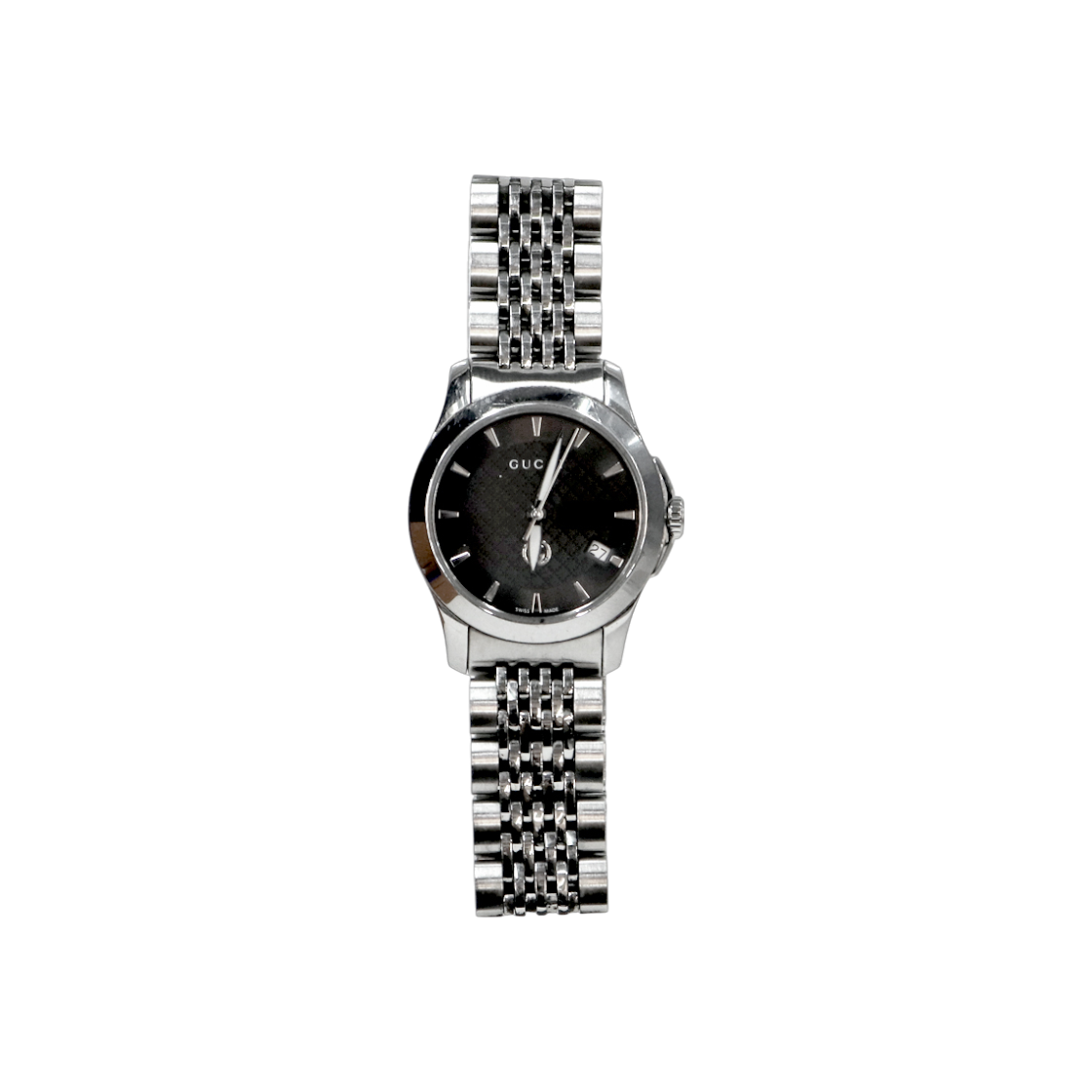 ITR5HRCRPHCC Gucci 27mm G-Timeless Black Dial Watch A-B37757