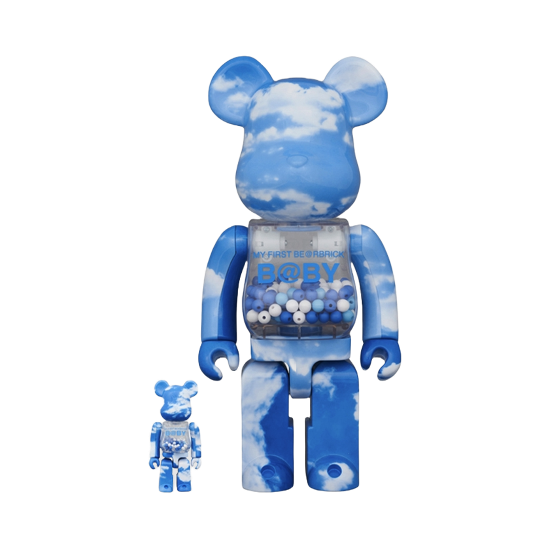 킨키로봇 마이퍼스트 베어브릭 베이비 블루스카이 (2508003)(KINKIROBOT 400%+100% My First Bearbrick Baby Blue Sky Ver.)