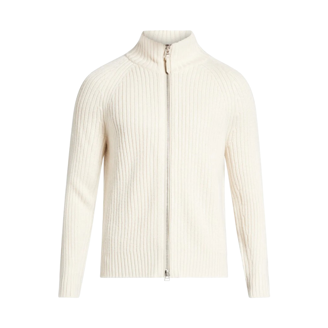KZL011-YMW046F24-AW003 Tom Ford Wool Cashmere Cardigan White