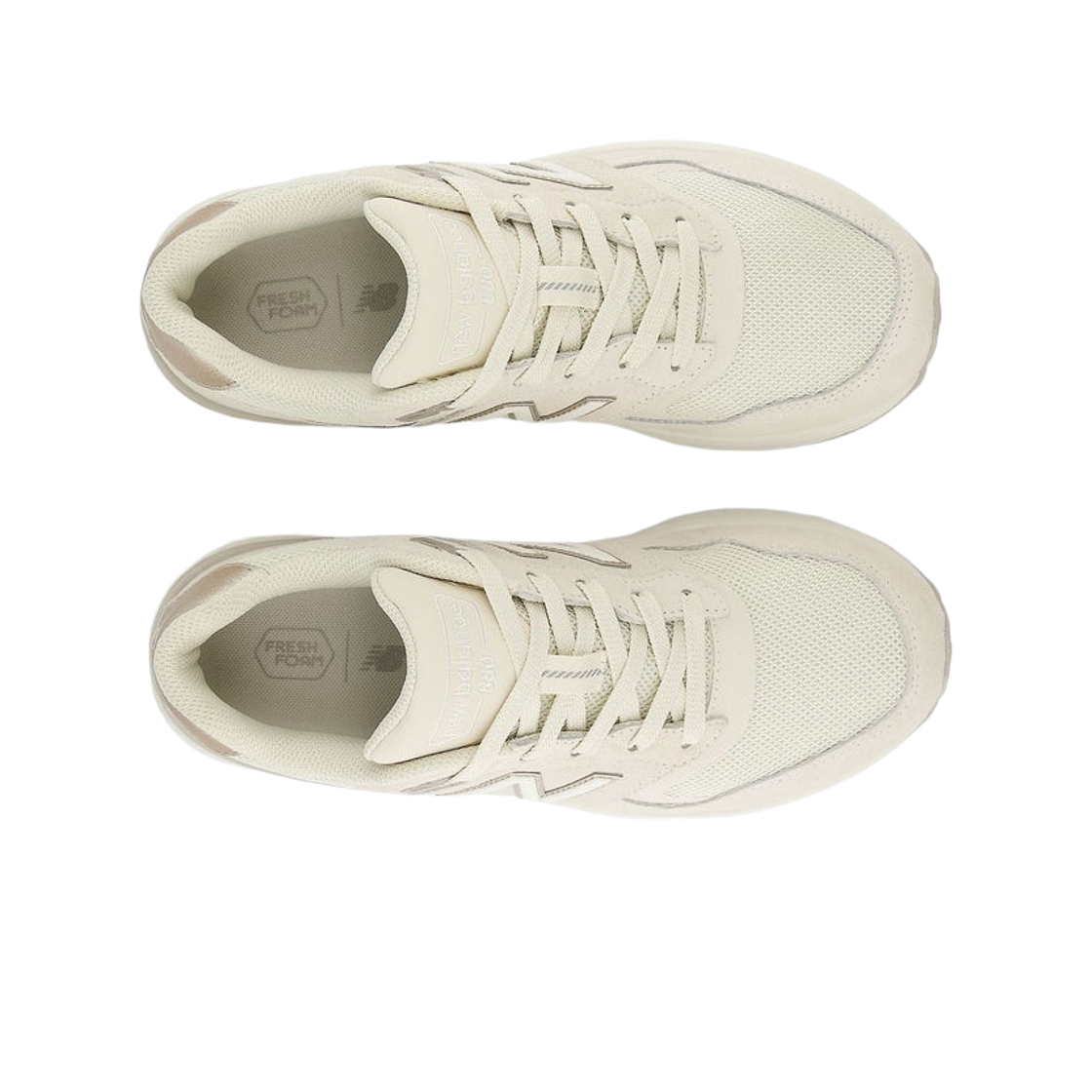 (W) 뉴발란스 프레쉬 폼 워킹 880v6 오프 화이트 - 2E 엑스트라 와이드((W) New Balance Fresh Foam Walking 880v6 Off White - 2E Extra Wide) - 2