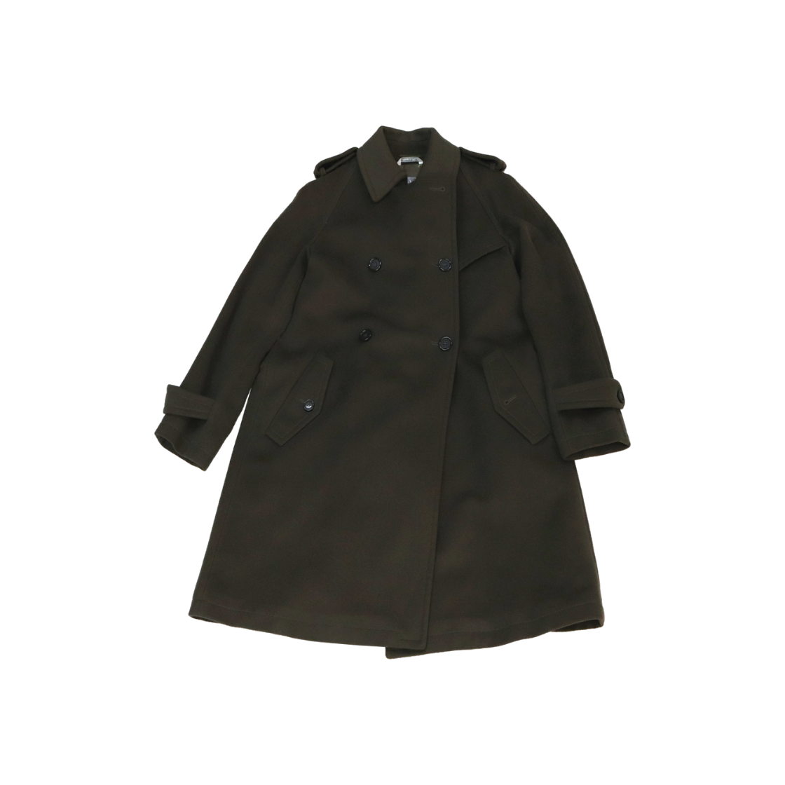 막스마라 카키 더블 코트 C-C42981(Max Mara Khaki Double Coat C-C42981)