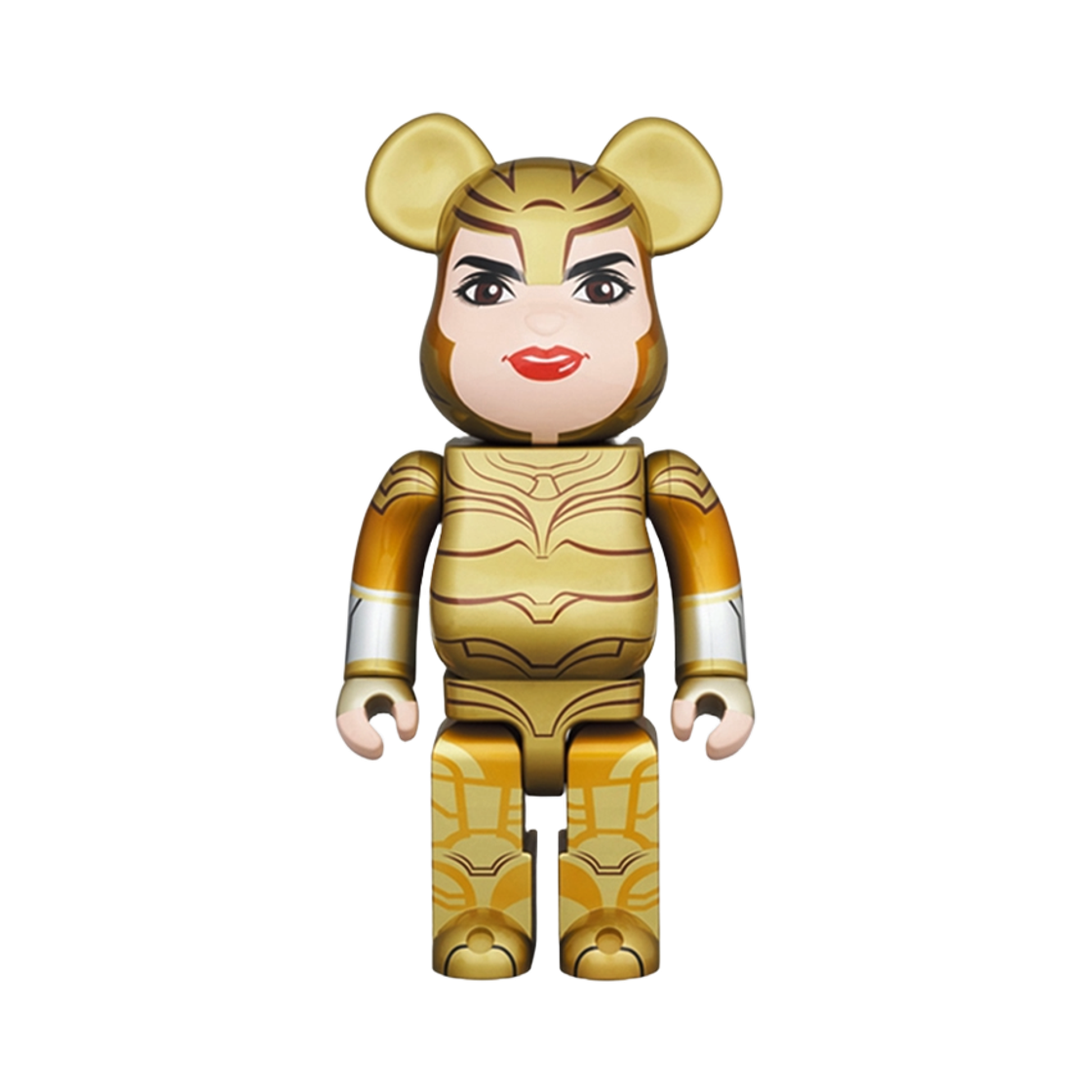 킨키로봇 400%베어브릭 원더우먼 골든 아머 (2106021)(KINKIROBOT 400%Bearbrick Wonder Woman Golden Armor)