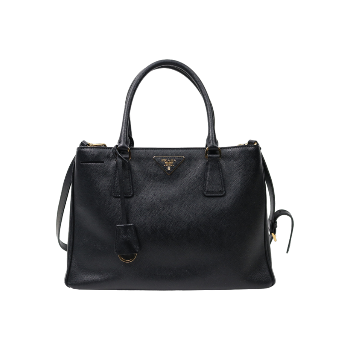ITI6W5VRU5ON Prada Black Galleria Bag A-A42554