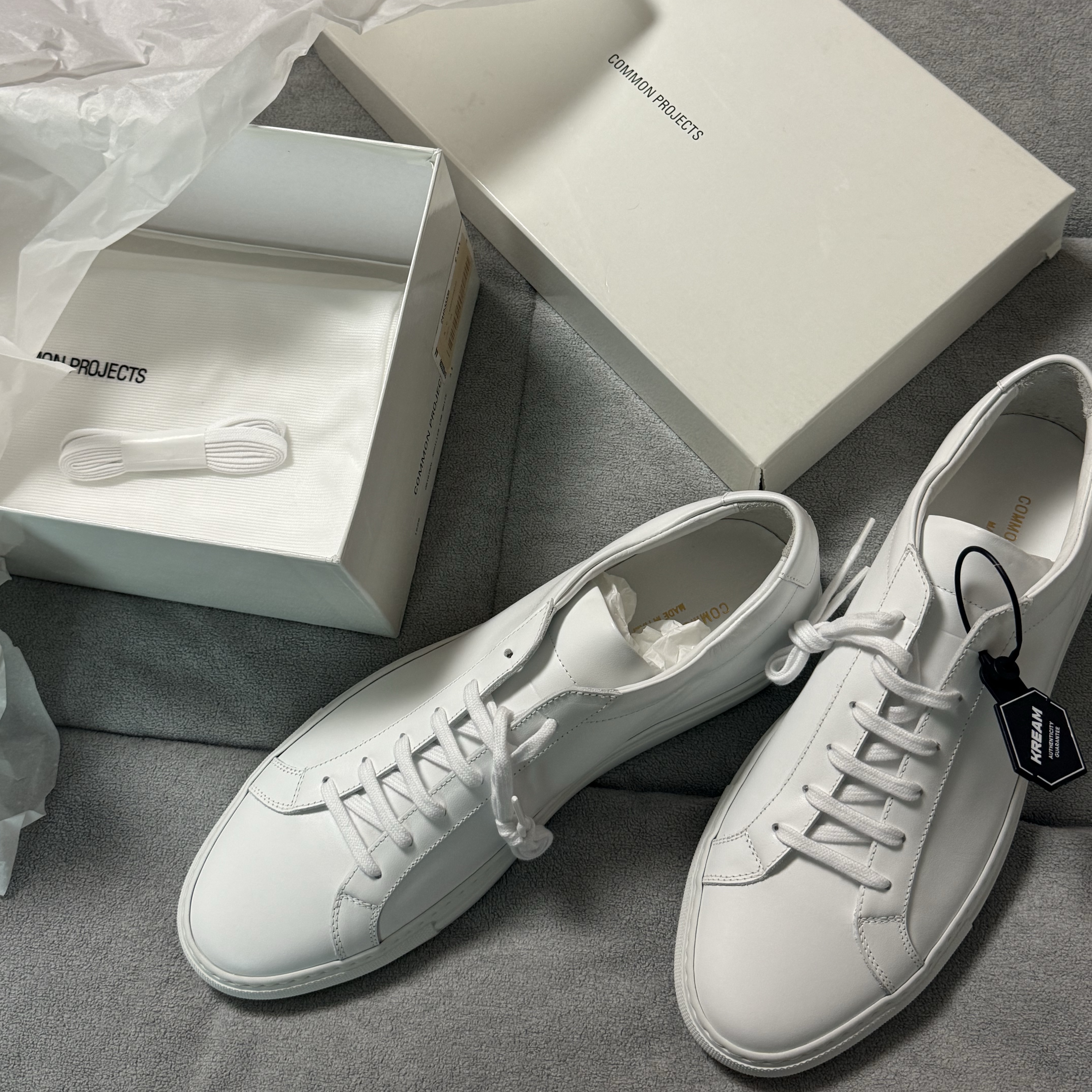 Common Projects Original Achilles Low White 착용 스타일
