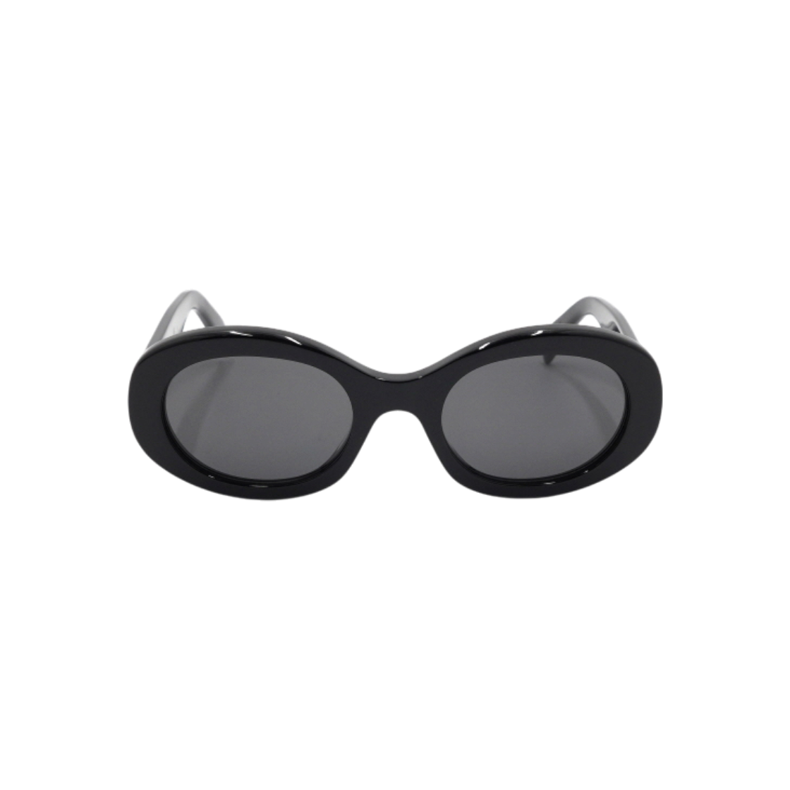 IT7NEGWIVTWP Celine CL40194U Black Triomphe Oval Sunglasses