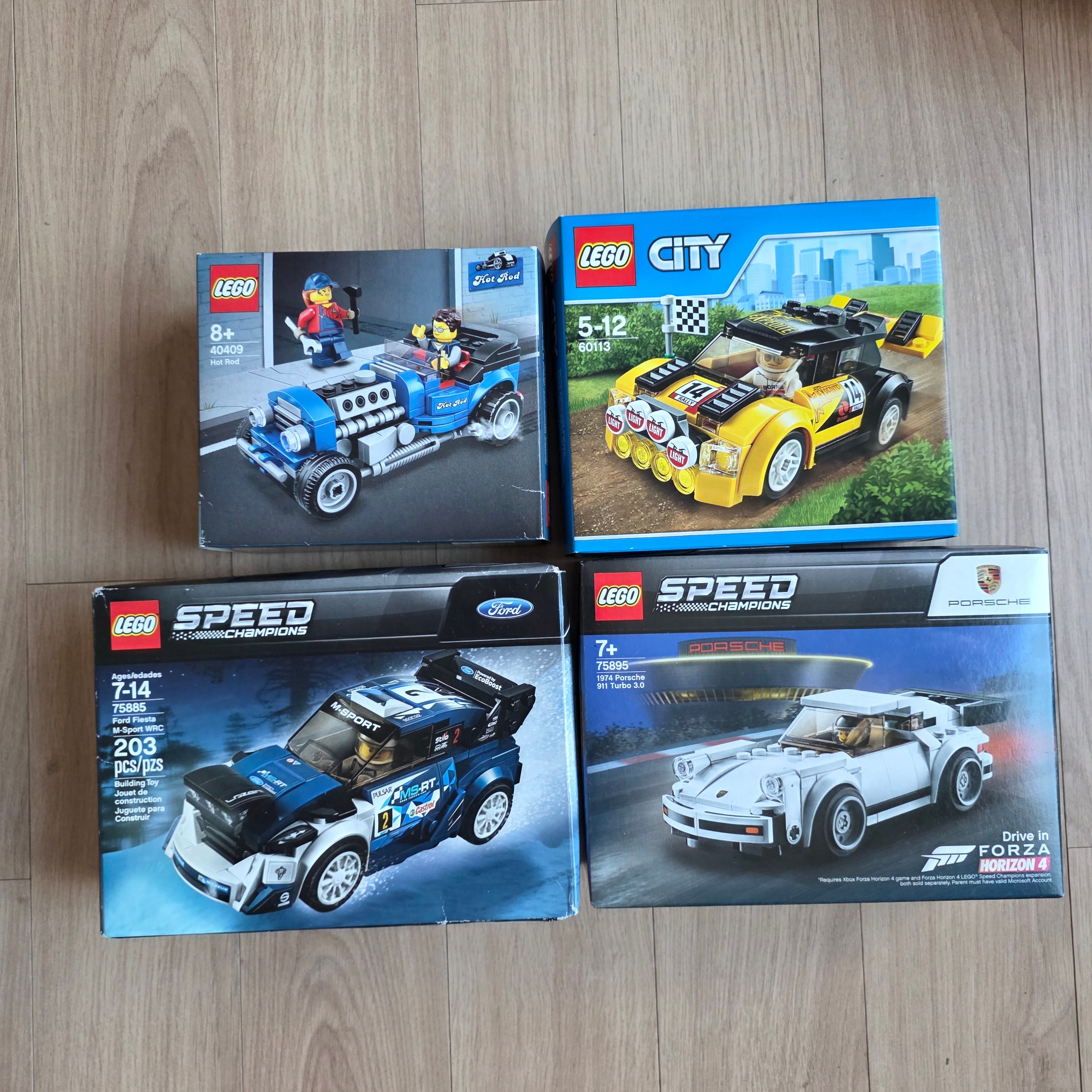 Lego Ford Fiesta M-Sport WRC 착용 스타일