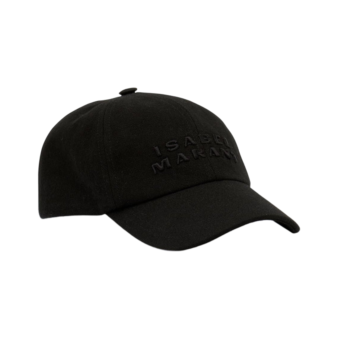 CQ001XFB-A2C08A-BKBK (W) Isabel Marant Tyron Logo Cap Black - 25FW