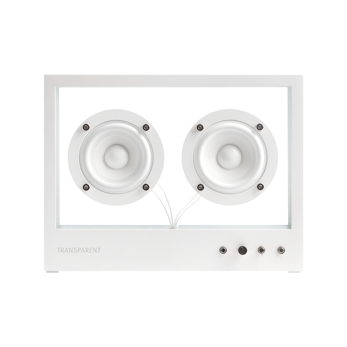 트랜스페어런트 스피커 스몰 화이트(Transparent Speaker Small White)