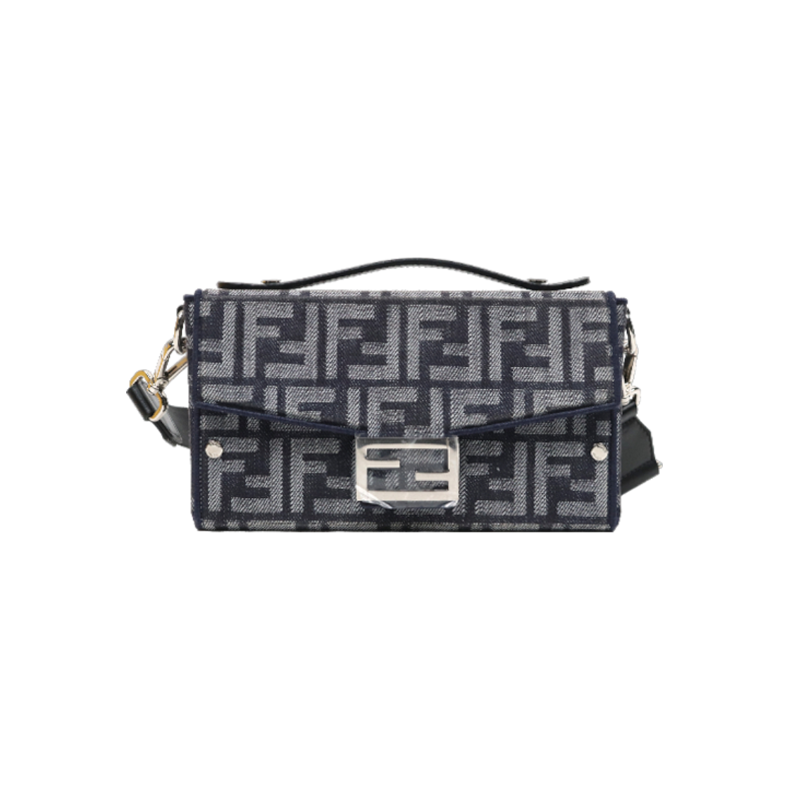 ITFE5CNR79LF Fendi Black Juka Baguette Trunk Crossbody Bag A-A42539