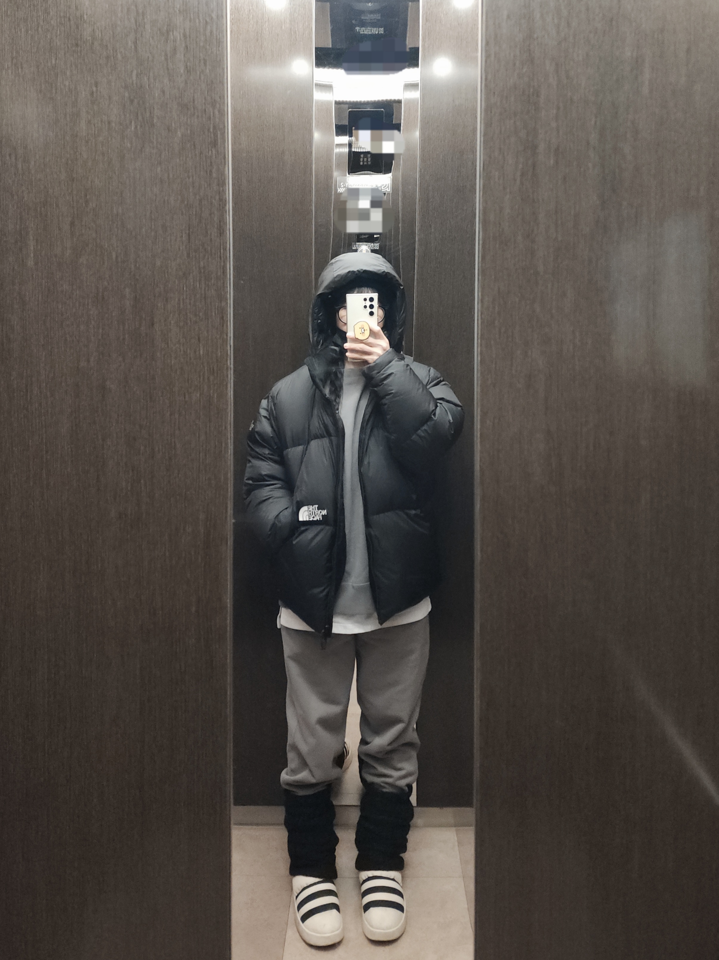 Nike Solo Swoosh French Terry Pants Flat Pewter - Asia, Nike Solo Swoosh French Terry Crew Flat Pewter - Asia 착용 스타일 - 1