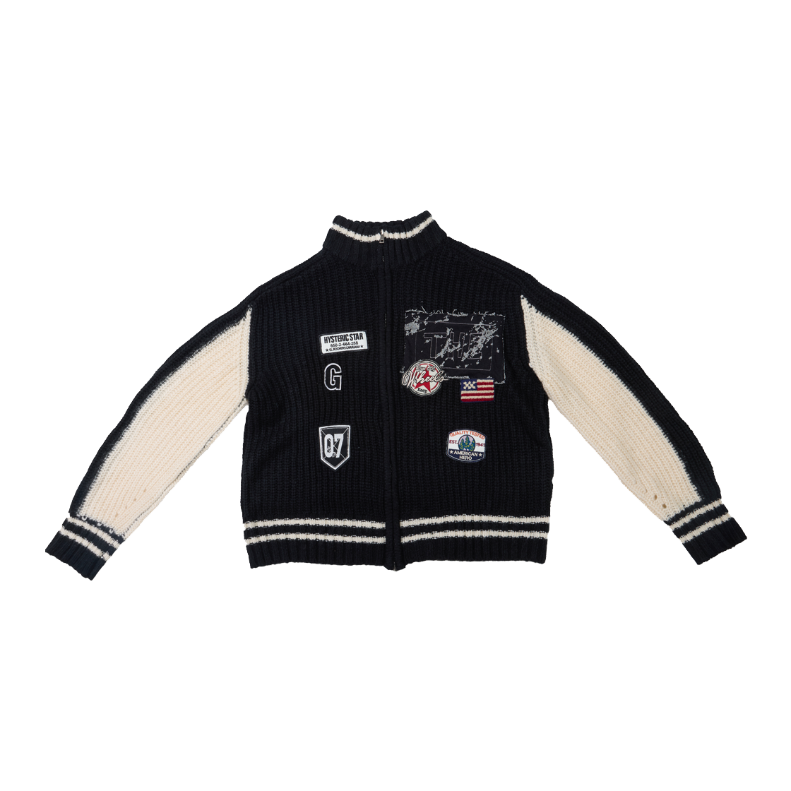 더그레이티스트 와펜 가디건(THE GREATEST Wappen Cardigan)