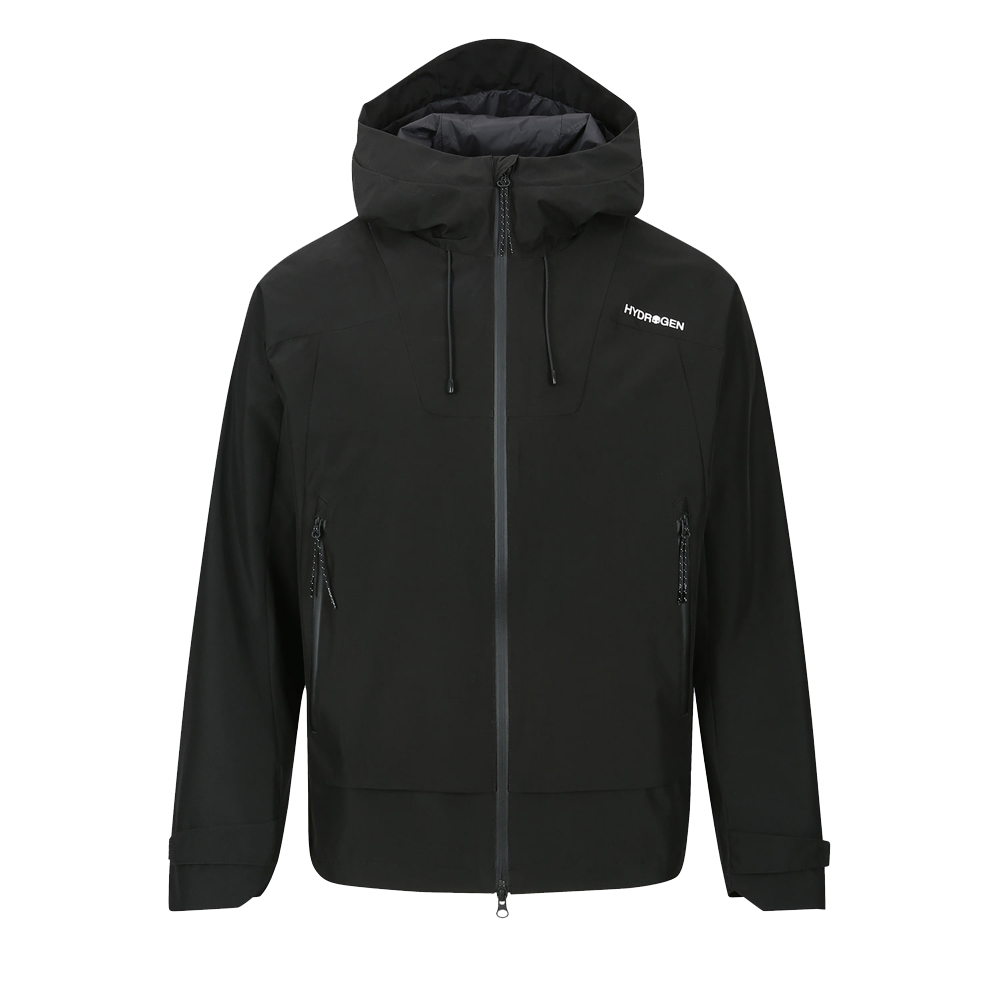 하이드로겐 남성 액티브 2LAYER 자켓 블랙(HYDROGEN Men'S Active 2Layer Jacket Black)
