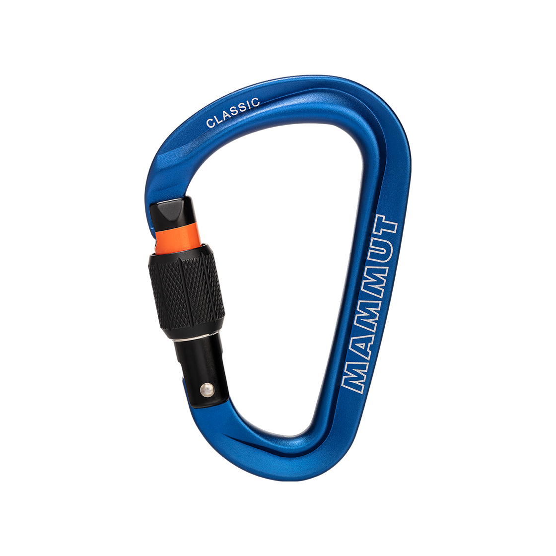 M31D6AC011 MAMMUT Classic HMS Screwgate Carabiner Blue