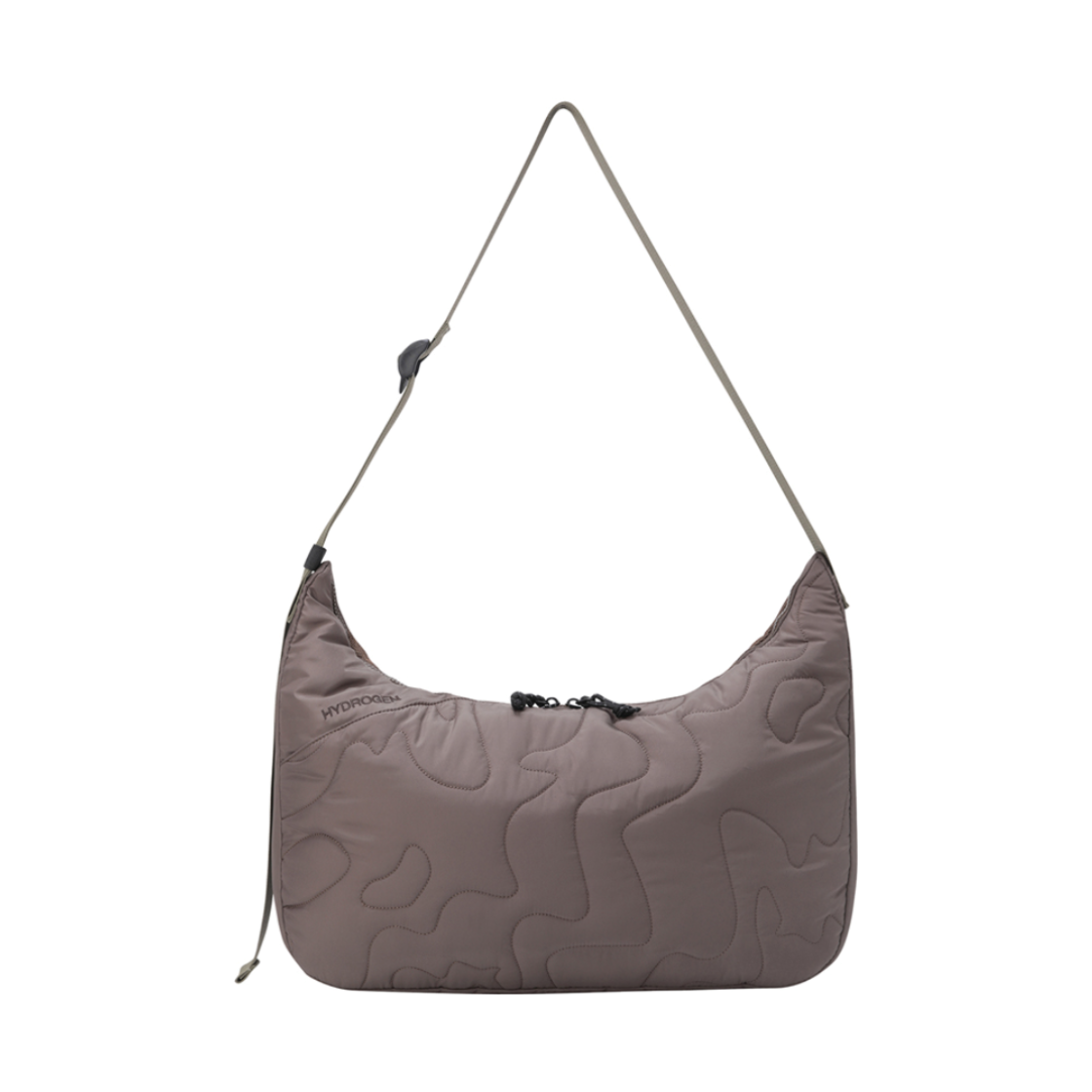 H31D6BG902 HYDROGEN Contour Line Quilting Bag M Khaki