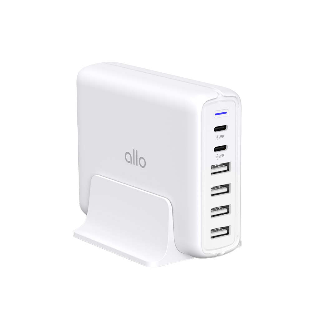UC690PD AlloKorea USB-C PD PPS Grounded 6-Port Ultra-Fast Multi Charger 90W UC690PD