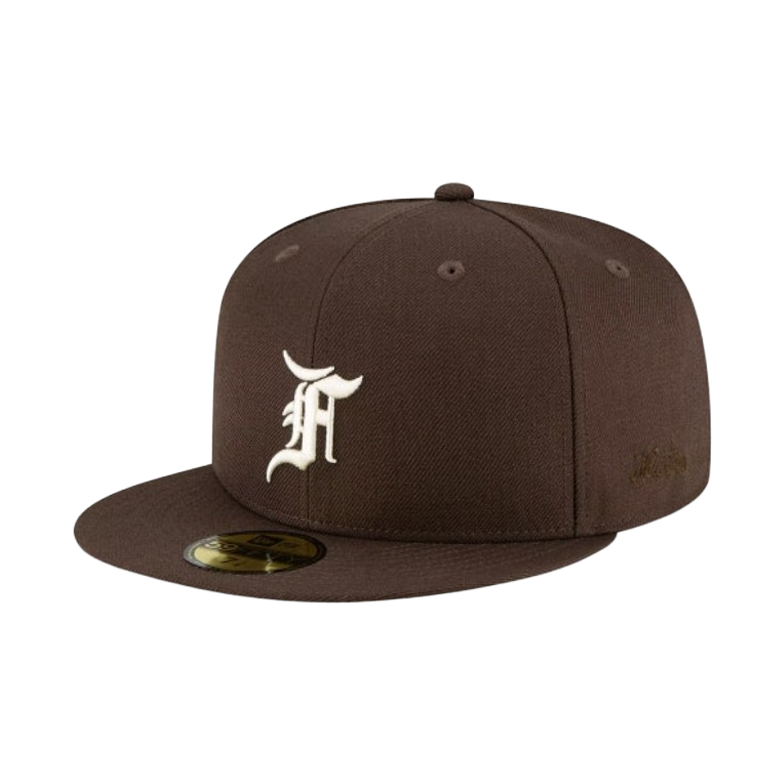 뉴에라 x 피어 오브 갓 에센셜 59FIFTY 피티드 햇 월넛