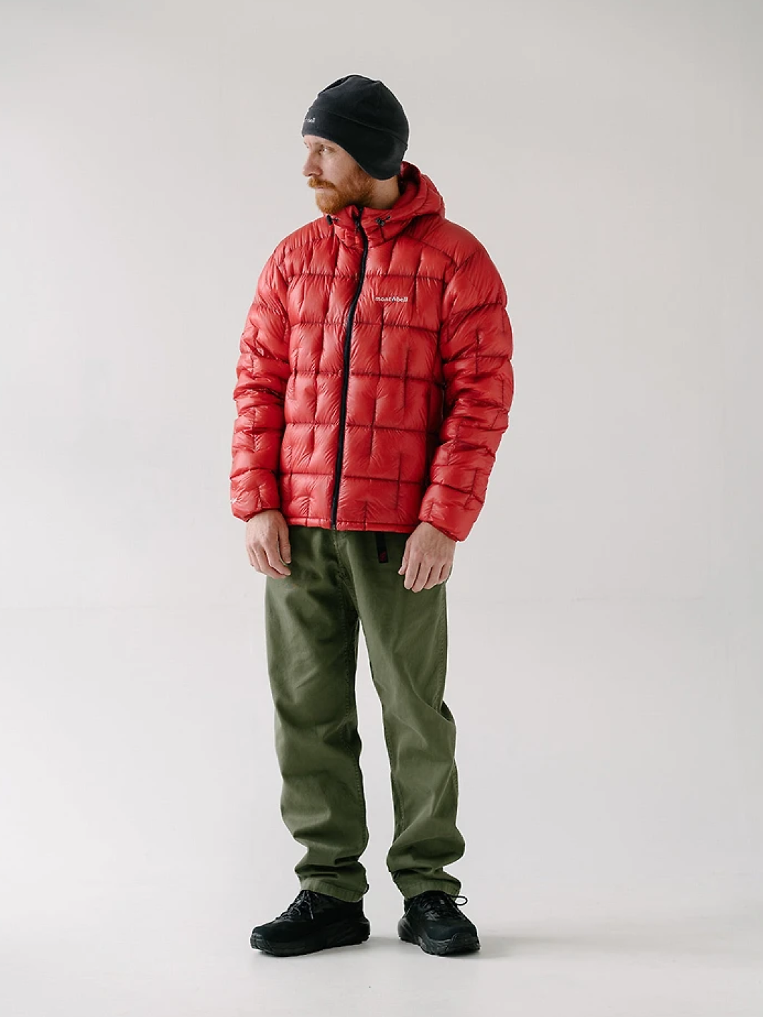 Montbell Superior Down Parka Dark Green, Montbell Light Alpine Down Parka Dark Forest 착용 스타일 - 2