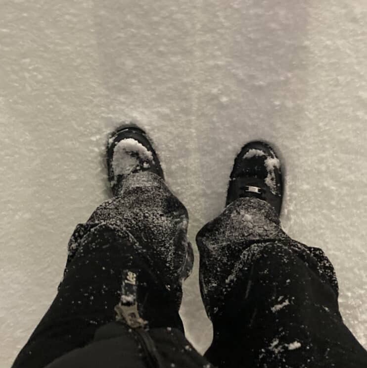 Nike x Supreme Air Force 1 Low Black, Nike x Supreme Air Force 1 Low White 착용 스타일 - 4