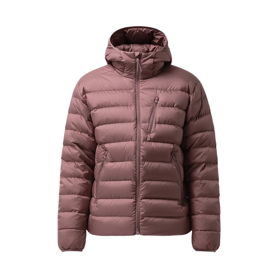 무신사 스탠다드 시티 레저 후디드 라이트 다운 자켓 스모크 핑크(Musinsa Standard City Leisure Hooded Light Down Jacket Smoke Pink) - 1