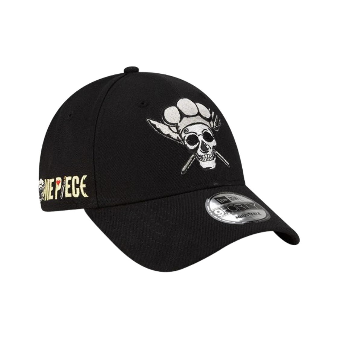 뉴에라 x 원피스 9포티 상디 어드저스터블 캡 블랙(New Era x One Piece 9Forty Sanji Adjustable Cap Black) - 3