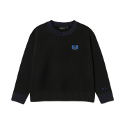 (Kids) Uniqlo x Kaws Souffle Yarn Crewneck Sweater Black - KR