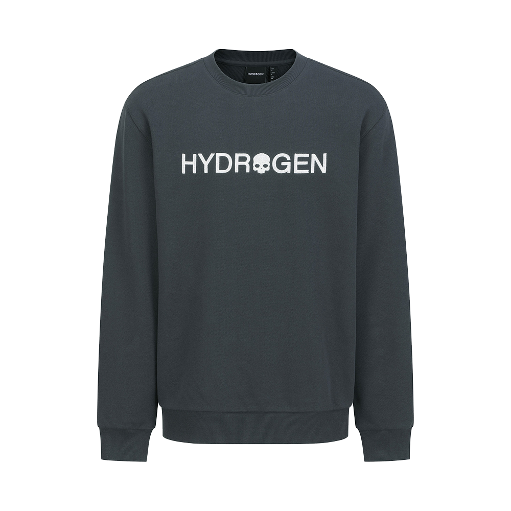 하이드로겐 유니 데일리 맨투맨 네이비(HYDROGEN Unisex Daily Sweatshirt Navy)
