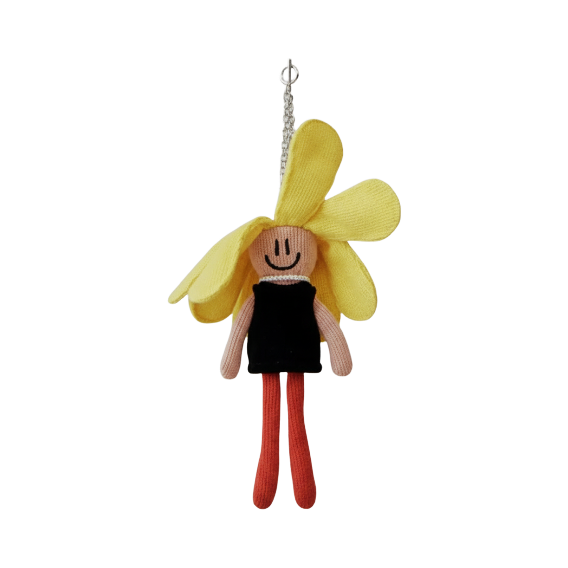 조앤프렌즈 앤 니트 인형 키링 옐로우 블랙 레드(Zo&Friends A&ne Knit Doll Keyring Yellow Black Red)