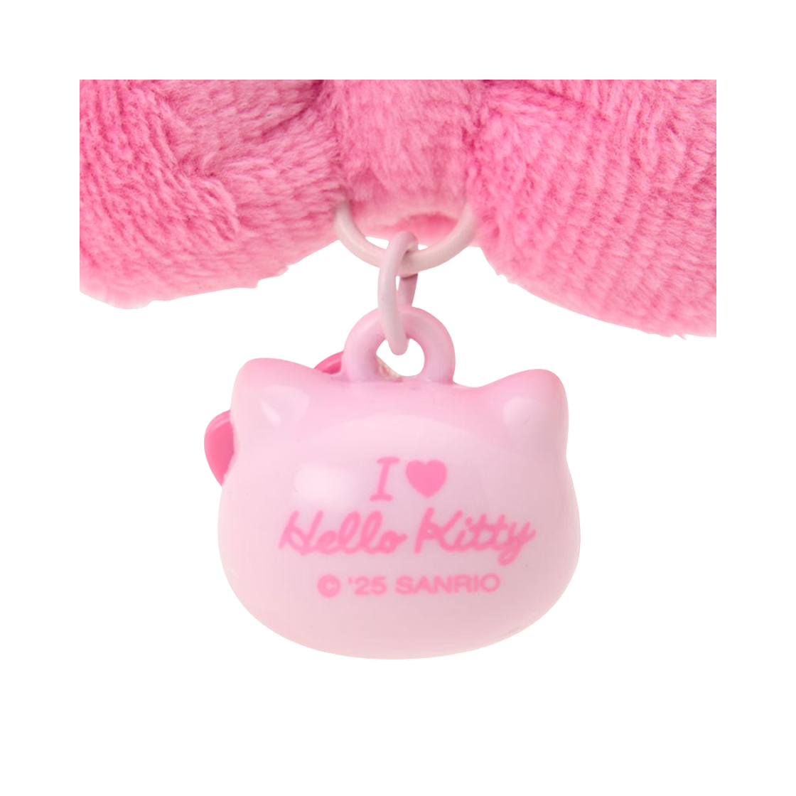 산리오 헬로 키티 아이 러브 헬로 키티 리본 키체인 핑크(Sanrio Hello Kitty I Love Hello Kitty Ribbon Keychain Pink) - 2