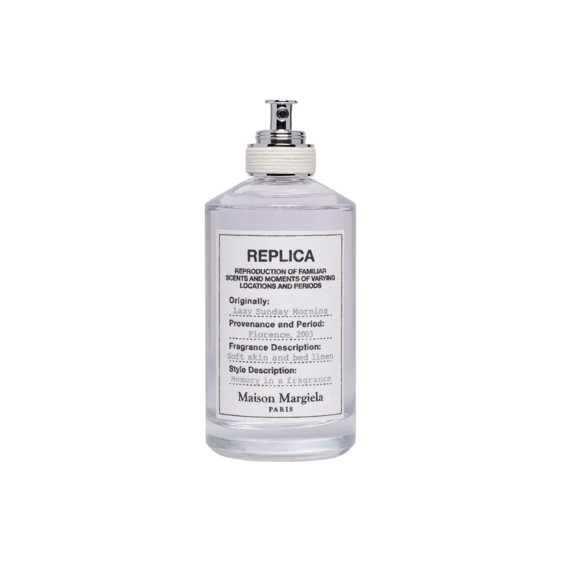 메종 마르지엘라 레플리카 레이지 선데이 모닝 오 드 뚜왈렛 100ml(Maison Margiela Replica Lazy Sunday Morning Eau De Toilette 100ml)