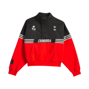 Adidas x Willy Chavarria Chavarria Gomez Pullover Top Black Red - US Sizing